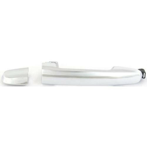 2008-2014 Scion xB Rear Door Handle RH=lh, Outside, All Chrome, w/o Keyhole Cover.