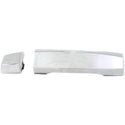 2004-2014 Nissan Titan Rear Door Handle, Chrome, Handle+cap, 4-door.