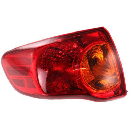 2009-2010 Toyota Corolla Tail Lamp RH, Outer, Assembly, Canada Built-Capa.