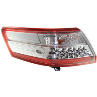2010-2011 Toyota Camry Tail Lamp LH, Outer, Assembly, Hybrid-Capa.