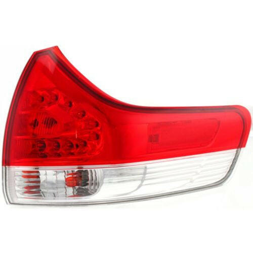 2011-2014 Toyota Sienna Tail Lamp RH, Outer, Assembly, W/o Se-Capa.
