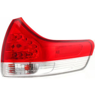 2011-2014 Toyota Sienna Tail Lamp RH, Outer, Assembly, Exc Se Model - Classic 2 Current Fabrication