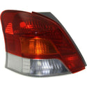 2009-2011 Toyota Yaris Tail Lamp LH, Lens And Housing, Hatchback.