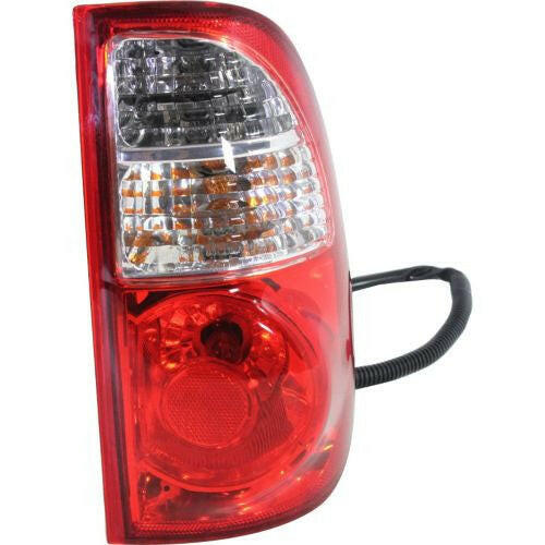 2005-2006 Toyota Tundra Tail Lamp RH, Clear/red Lens, W/ Standard Bed.