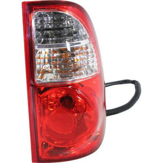 2005-2006 Toyota Tundra Tail Lamp RH, Clear/red Lens, W/ Standard Bed.