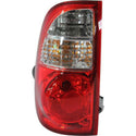 2005-2006 Toyota Tundra Tail Lamp LH, Clear/red Lens, W/ Standard Bed.