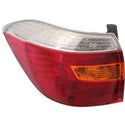 2010 Toyota Highlander Tail Lamp LH, Assembly, Base/limited/ses.