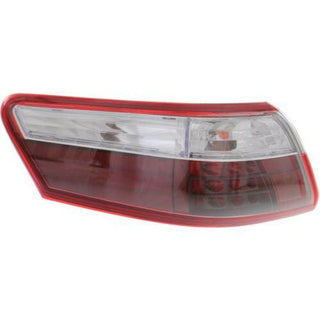 2007-2009 Toyota Camry Tail Lamp LH, Outer, Assembly, Led, Hybrid Model.