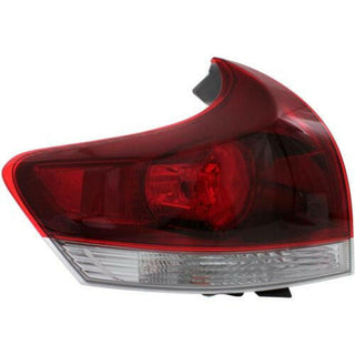 2013-2016 Toyota Venza Tail Lamp LH, Outer, Assembly.