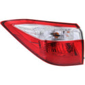 2014-2016 Toyota Corolla Tail Lamp LH, Outer, Assembly - Capa.