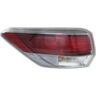 2014-2015 Toyota Highlander Tail Lamp LH, Outer, Assembly.
