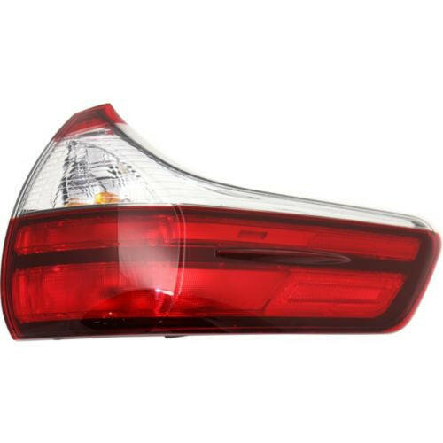 2015 Toyota Sienna Tail Lamp RH, Outer, Assembly, Except Se Model.