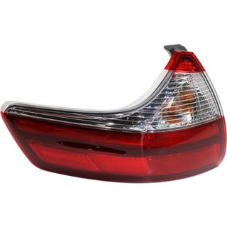 2015 Toyota Sienna Tail Lamp LH, Outer, Assembly, Except Se Model - Classic 2 Current Fabrication