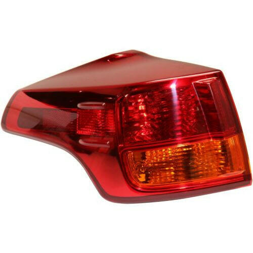 2013-2015 Toyota RAV4 Tail Lamp LH, Outer, Lens/Housing, Japan Built-Capa.