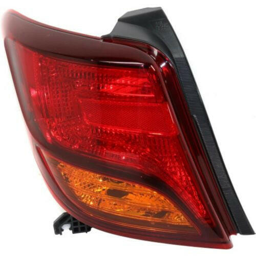 2015 Toyota Yaris Tail Lamp LH, Lens And Housing.