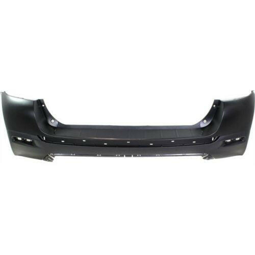 2011-2013 Toyota Highlander Rear Bumper Cover, Primed Top, Textured Bottom-CAPA.