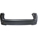 2011-2016 Toyota Sienna Rear Bumper Cover, Primed, SE Model.
