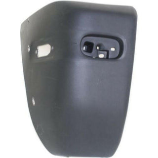 1996-2000 Toyota RAV4 Rear Bumper End LH, Textured, w/Extensions and Marker Holes.