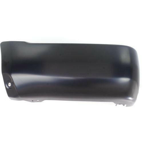 1999-2002 Toyota 4Runner Rear Bumper End LH, Steel, w/o Fender Flares, Base/SR5.