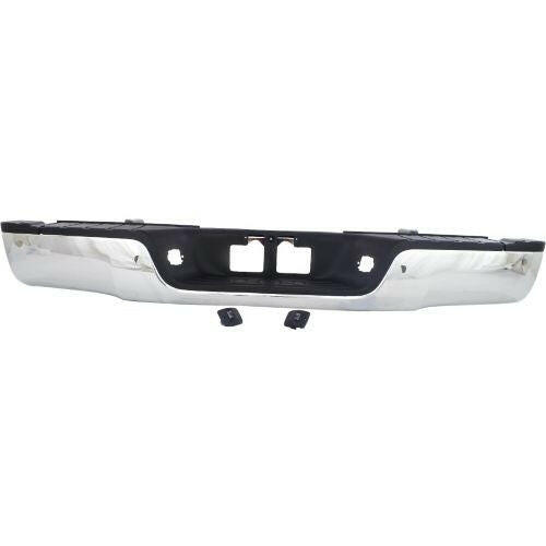 2007-2013 Toyota Tundra Step Bumper, Assy, Steel, W/ Parking Aid Sensor.