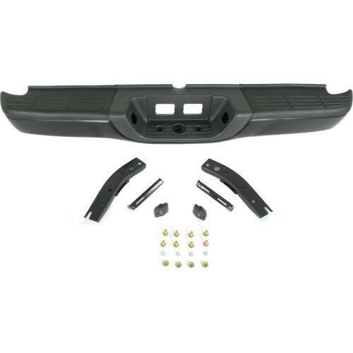 2000-2006 Toyota Tundra Step Bumper, Assy, Black, Steel.