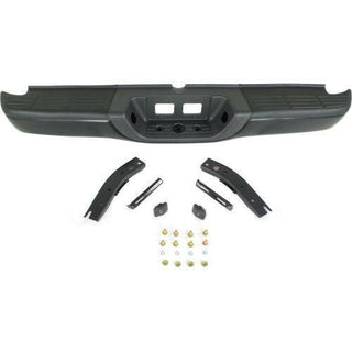 2000-2006 Toyota Tundra Step Bumper, Assy, Black, Steel.