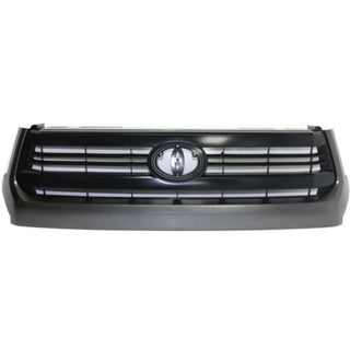 2014-2016 Toyota Tundra Grille, Painted Black, w/Gray Molding, SR Only - Classic 2 Current Fabrication