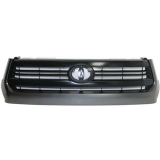 2014-2016 Toyota Tundra Grille, Painted Black, w/Gray Molding, SR Only.
