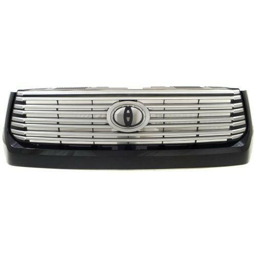 2014-2016 Toyota Tundra Grille, Assy, Painted Silver Gray, w/Molding.