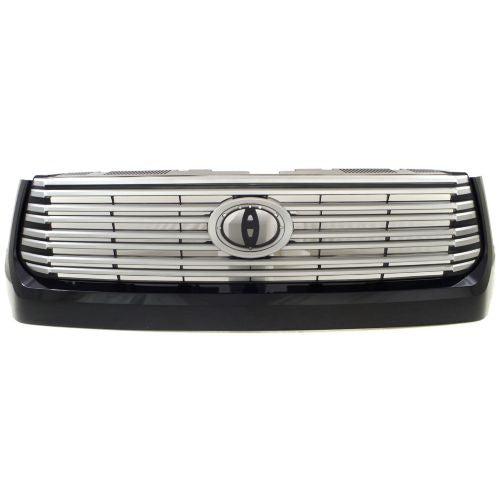 2014-2016 Toyota Tundra Grille, Assy, Painted Silver Gray, w/Molding - Classic 2 Current Fabrication