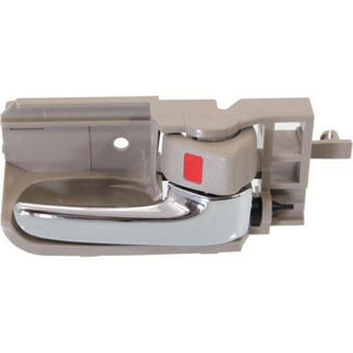 2003-2008 Toyota Corolla Front Door Handle RH, Inside Lever+brown Bezel.