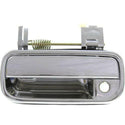 1998-2002 Toyota 4Runner Front Door Handle LH, Outside, All Chrome, W/o Keyhole.