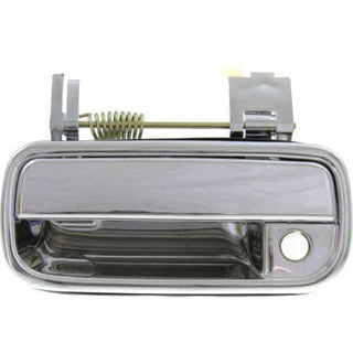 1998-2002 Toyota 4Runner Front Door Handle LH, Outside, All Chrome, W/o Keyhole.