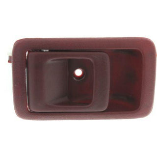 2001-2004 Toyota Tacoma Front Door Handle LH, Inside, Textured Red.