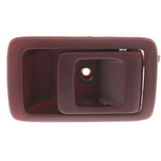 2001-2004 Toyota Tacoma Front Door Handle RH, Inside, Textured Red - Classic 2 Current Fabrication