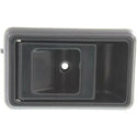 1983-1992 Toyota Corolla Front Door Handle LH, Inside, Black (=rear).
