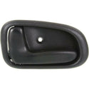 1993-1997 Toyota Corolla Front Door Handle LH, Inside, Gray, Sedan/wagon.