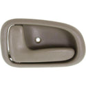 1993-1997 Toyota Corolla Front Door Handle LH, Inside, Beige, Sedan/wagon.
