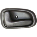 1993-1997 Toyota Corolla Front Door Handle LH, Inside, Brown, Sedan/wagon.