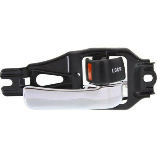 1993-1998 Toyota T100 Front Door Handle RH, Chrome Lever+black Knob.