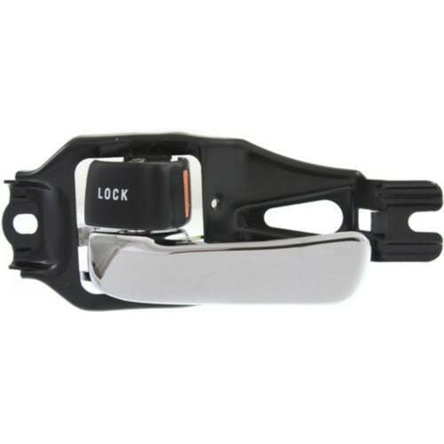 1993-1998 Toyota T100 Front Door Handle LH, Chrome Lever+black Knob.