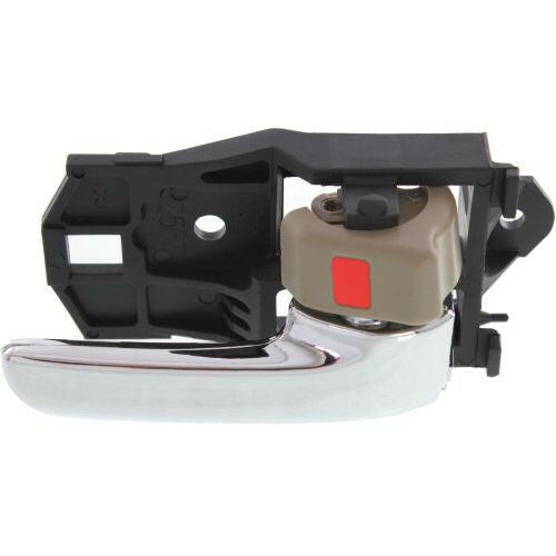 1998-2003 Toyota Sienna Front Door Handle RH, Inside, Chrome+beige,.