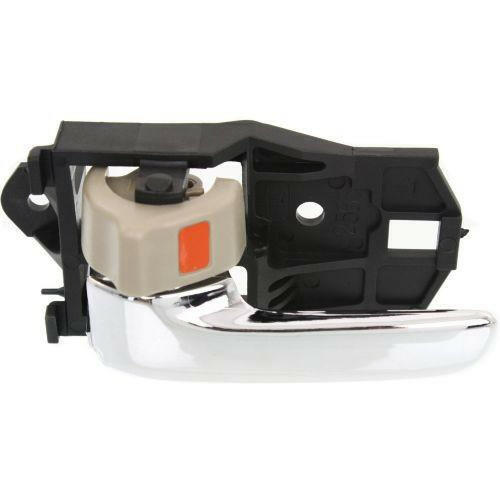1997-2001 Toyota Camry Front Door Handle LH, Inside, Chrome+beige,.