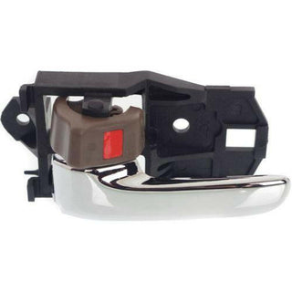 1998-2003 Toyota Sienna Front Door Handle LH, Inside, Chrome+brown,.