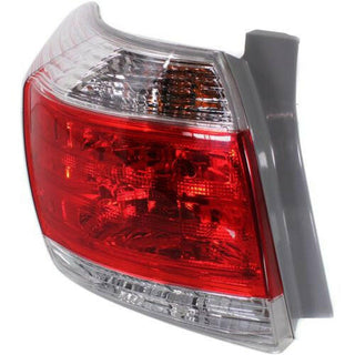 2011-2013 Toyota Highlander Tail Lamp LH, Usa Built, Exc Hybrid.