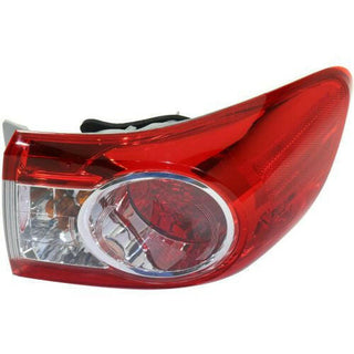 2011-2013 Toyota Corolla Tail Lamp RH, Outer, North America Built-Capa.