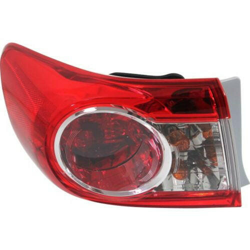 2011-2013 Toyota Corolla Tail Lamp LH, Outer, North America Built.