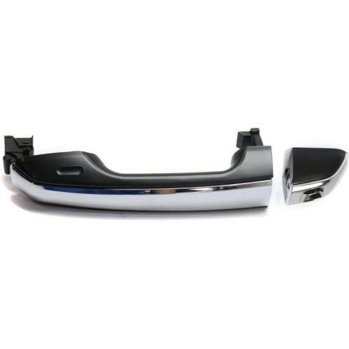 2009-2016 Toyota Land Cruiser Front Door Handle LH, Primed Blk, w/Chrome Insert.