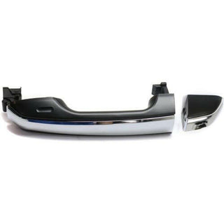 2009-2016 Toyota Land Cruiser Front Door Handle LH, Primed Blk, w/Chrome Insert.