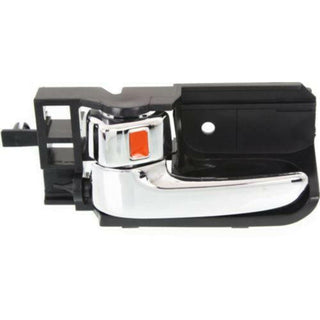 2003-2008 Toyota Matrix Front Door Handle LH, Inside, All Chrome, Plastic.